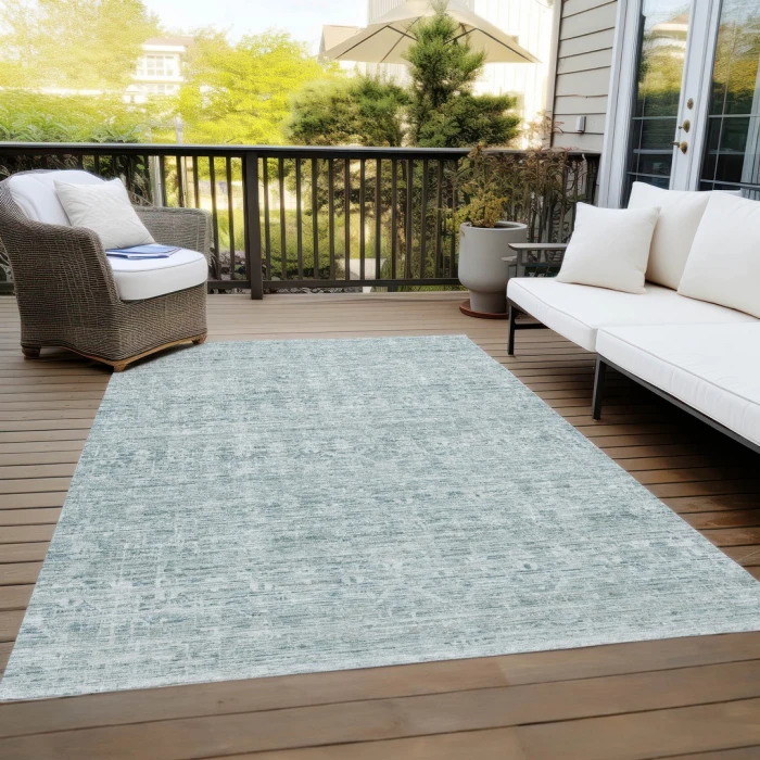 Addison Rugs Chantille Teal ACN1746 8ft. x 10ft. Rect. Rug
