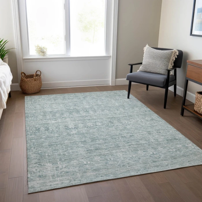 Addison Rugs Chantille Teal ACN1746 8ft. x 10ft. Rect. Rug