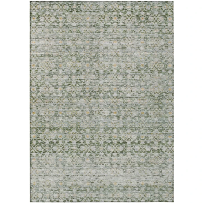 Addison Rugs Chantille Green ACN1747 9ft. x 12ft. Rect. Rug