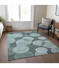 Addison Rugs Chantille Teal ACN1751 9ft. x 12ft. Rect. Rug
