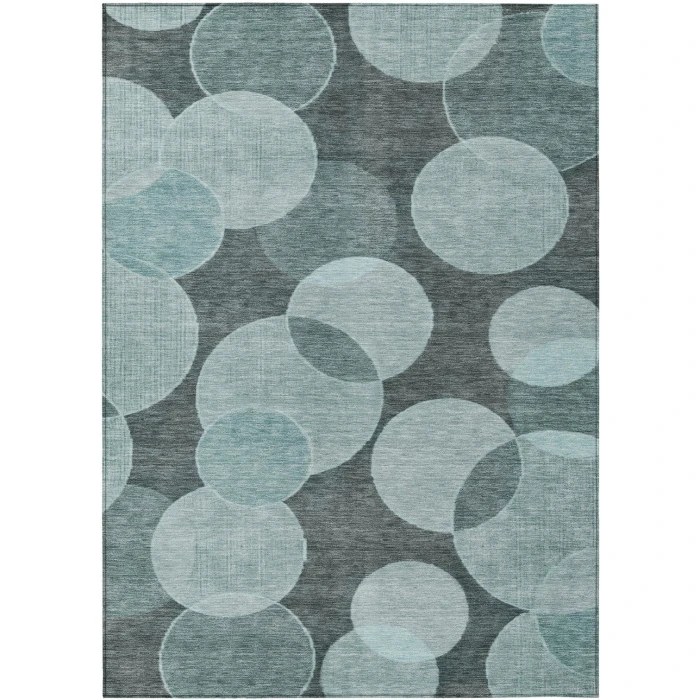 Addison Rugs Chantille Teal ACN1751 9ft. x 12ft. Rect. Rug