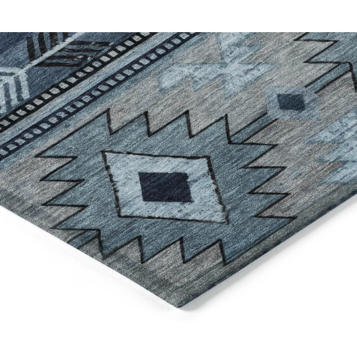 Addison Rugs Chantille Blue ACN1754 8ft. x 10ft. Rect. Rug