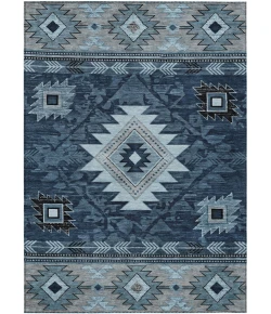 Addison Rugs Chantille Blue ACN1754 9ft. x 12ft. Rect. Rug