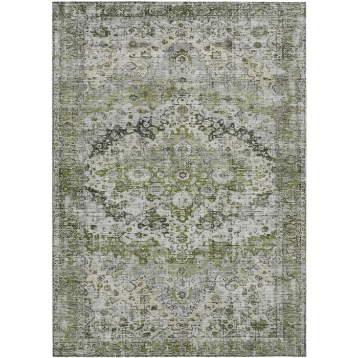 Addison Rugs Chantille Green ACN1755 9ft. x 12ft. Rect. Rug