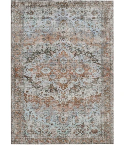 Addison Rugs Chantille Orange ACN1755 8ft. x 10ft. Rect. Rug