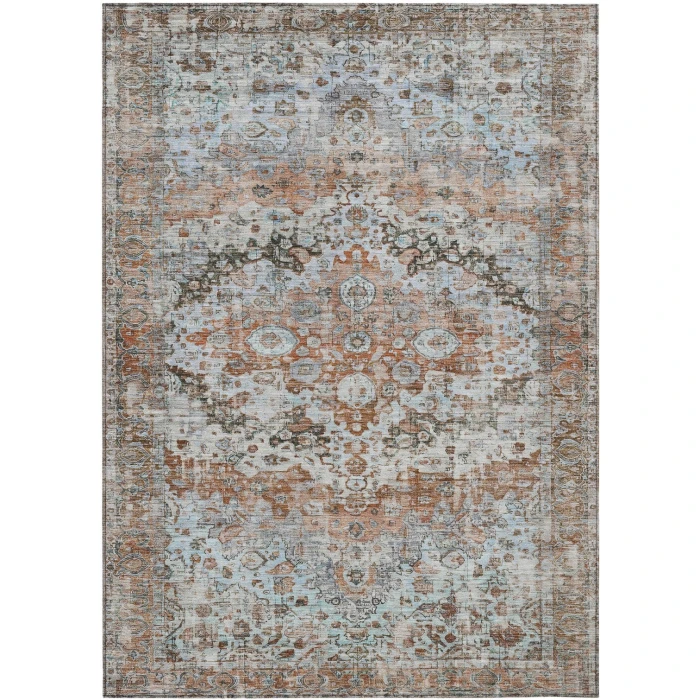 Addison Rugs Chantille Orange ACN1755 5ft. x 7ft.6in. Rect. Rug