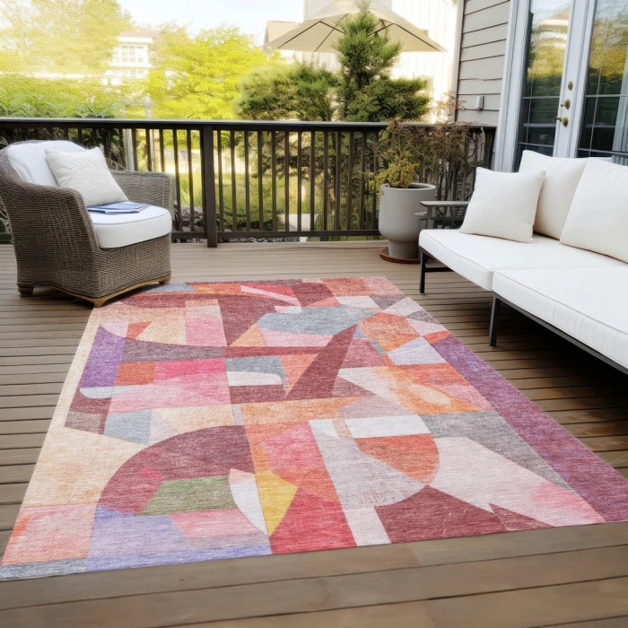 Addison Rugs Chantille Orange ACN1757 8ft. x 10ft. Rect. Rug