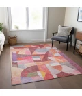 Addison Rugs Chantille Orange ACN1757 8ft. x 10ft. Rect. Rug