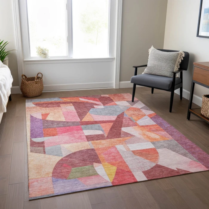 Addison Rugs Chantille Orange ACN1757 8ft. x 10ft. Rect. Rug
