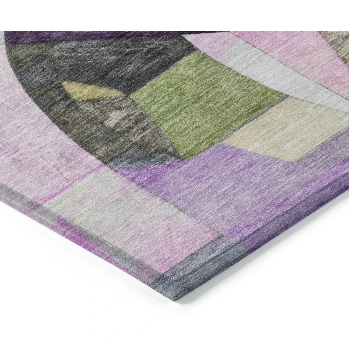 Addison Rugs Chantille Purple ACN1757 5ft. x 7ft.6in. Rect. Rug
