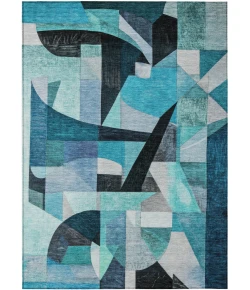 Addison Rugs Chantille Teal ACN1757 9ft. x 12ft. Rect. Rug