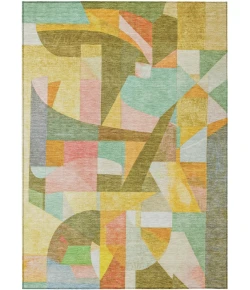 Addison Rugs Chantille Gold ACN1757 9ft. x 12ft. Rect. Rug