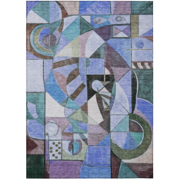 Addison Rugs Chantille Green ACN1758 9ft. x 12ft. Rect. Rug