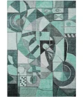 Addison Rugs Chantille Teal ACN1758 9ft. x 12ft. Rect. Rug