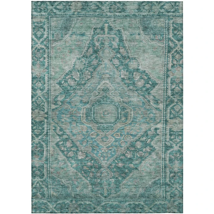 Addison Rugs Chantille Teal ACN1761 8ft. x 10ft. Rect. Rug