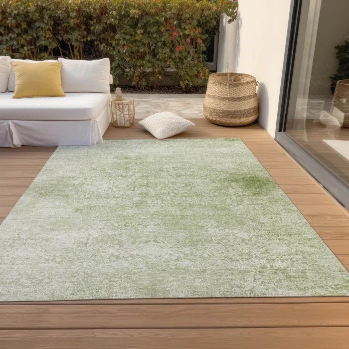 Addison Rugs Chantille Green ACN1763 5ft. x 7ft.6in. Rect. Rug