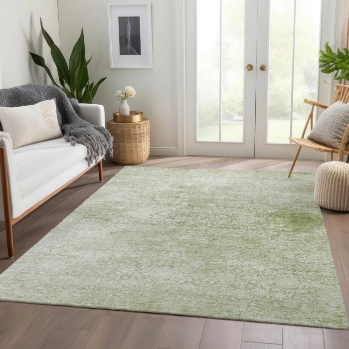 Addison Rugs Chantille Green ACN1763 5ft. x 7ft.6in. Rect. Rug