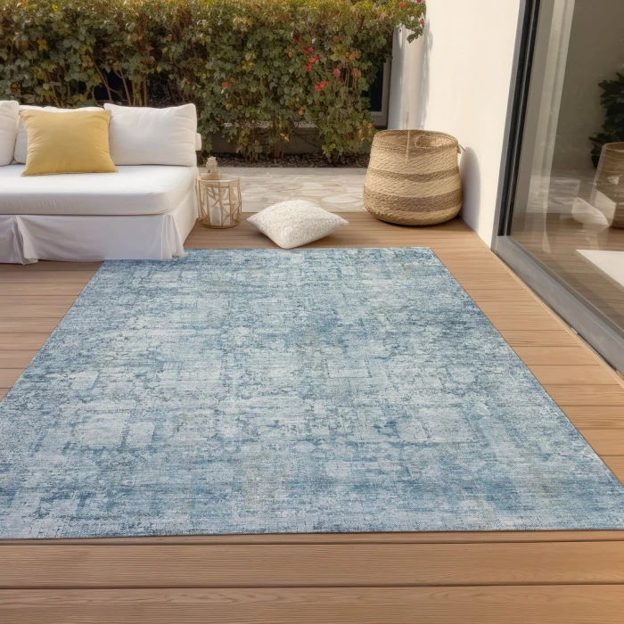 Addison Rugs Chantille Blue ACN1764 5ft. x 7ft.6in. Rect. Rug