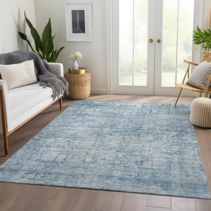 Addison Rugs Chantille Blue ACN1764 5ft. x 7ft.6in. Rect. Rug