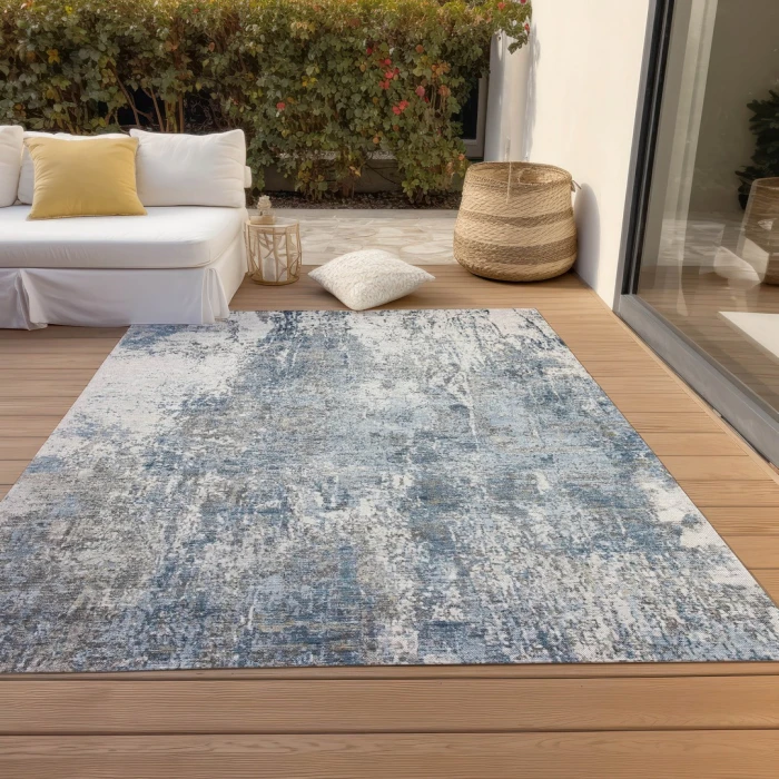 Addison Rugs Chantille Blue ACN1765 5ft. x 7ft.6in. Rect. Rug