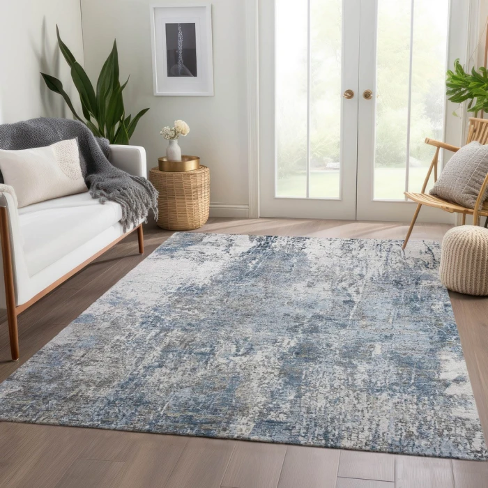 Addison Rugs Chantille Blue ACN1765 5ft. x 7ft.6in. Rect. Rug