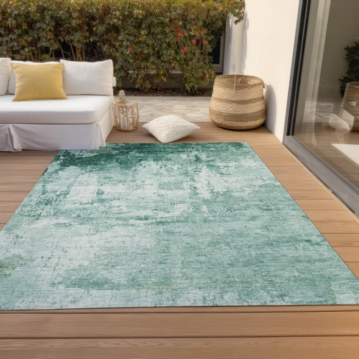 Addison Rugs Chantille Teal ACN1766 5ft. x 7ft.6in. Rect. Rug