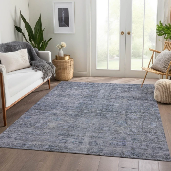 Addison Rugs Chantille Blue ACN1768 9ft. x 12ft. Rect. Rug