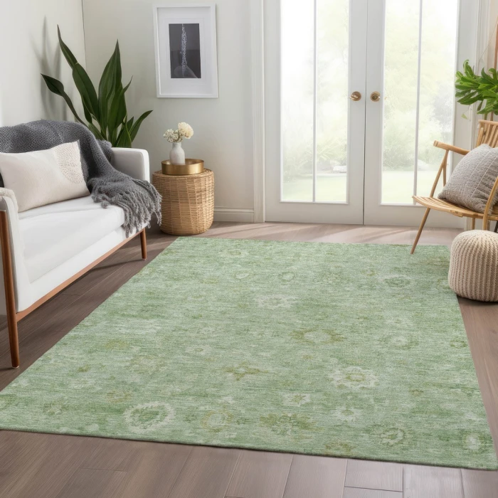 Addison Rugs Chantille Green ACN1770 5ft. x 7ft.6in. Rect. Rug