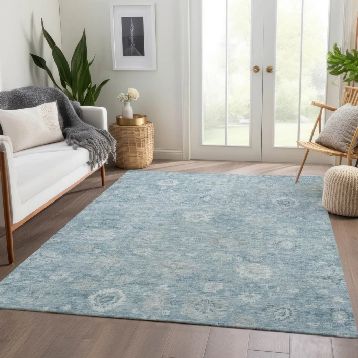 Addison Rugs Chantille Blue ACN1770 5ft. x 7ft.6in. Rect. Rug