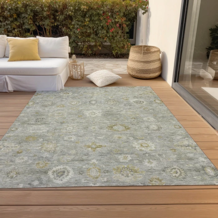 Addison Rugs Chantille Gray ACN1770 5ft. x 7ft.6in. Rect. Rug