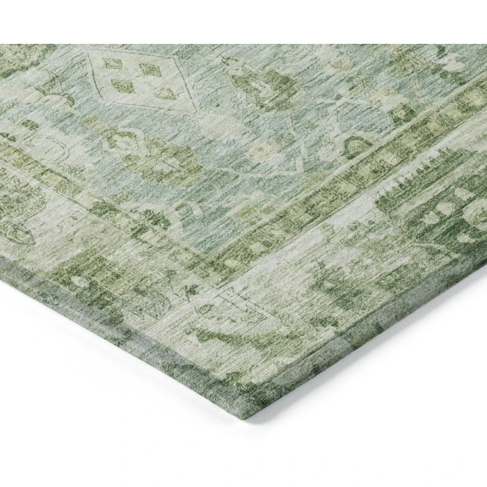 Addison Rugs Chantille Green ACN1772 5ft. x 7ft.6in. Rect. Rug