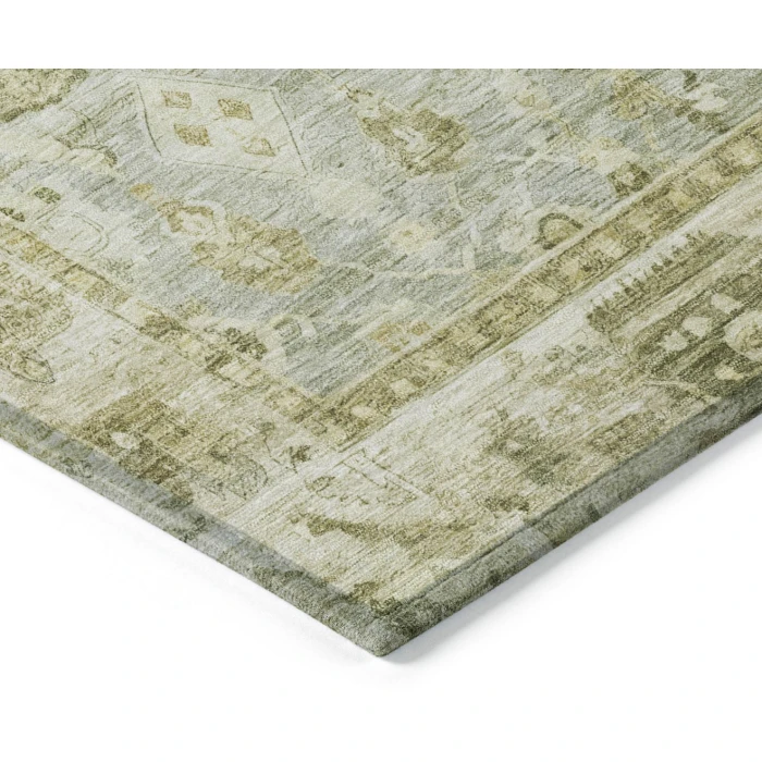 Addison Rugs Chantille Green ACN1772 5ft. x 7ft.6in. Rect. Rug
