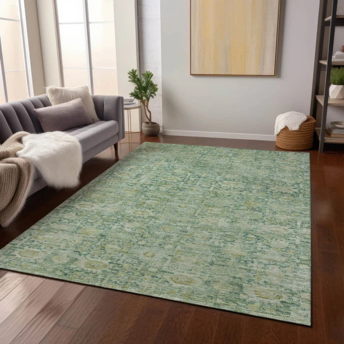Addison Rugs Chantille Green ACN1774 9ft. x 12ft. Rect. Rug