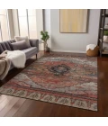 Addison Rugs Chantille Orange ACN1776 8ft. x 10ft. Rect. Rug