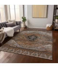 Addison Rugs Chantille Orange ACN1776 9ft. x 12ft. Rect. Rug