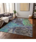 Addison Rugs Chantille Blue ACN1782 8ft. x 10ft. Rect. Rug