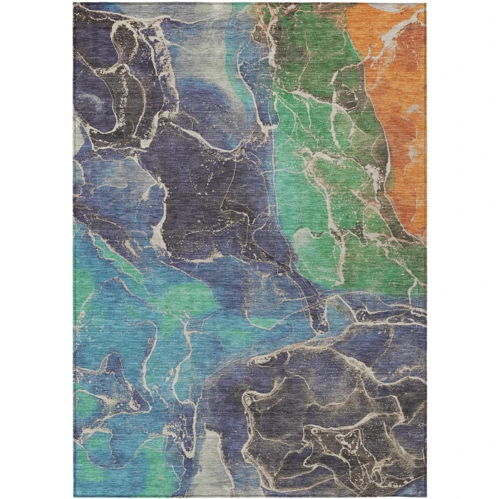 Addison Rugs Chantille Blue ACN1782 8ft. x 10ft. Rect. Rug
