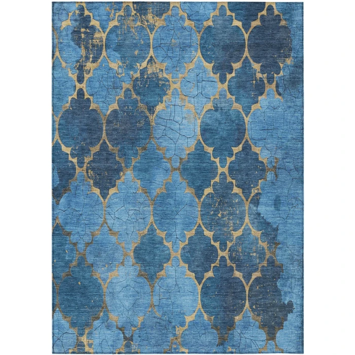 Addison Rugs Chantille Blue ACN1784 8ft. x 10ft. Rect. Rug