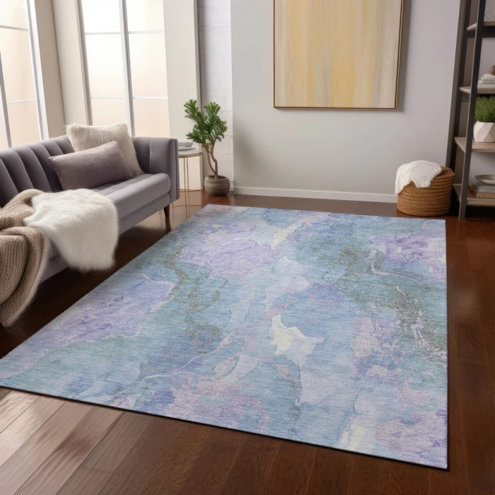 Addison Rugs Chantille Purple ACN1785 8ft. x 10ft. Rect. Rug