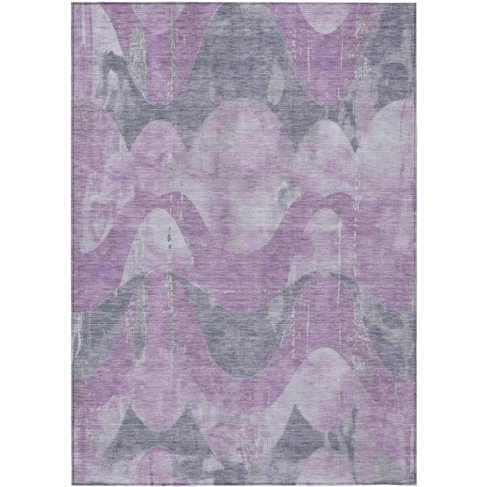 Addison Rugs Chantille Purple ACN1786 9ft. x 12ft. Rect. Rug