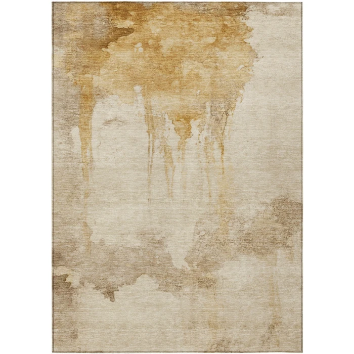 Addison Rugs Chantille Gold ACN1791 8ft. x 10ft. Rect. Rug