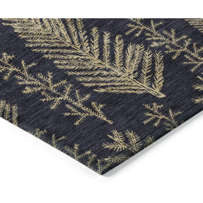 Addison Rugs Chantille Black ACN1813 9ft. x 12ft. Rect. Rug