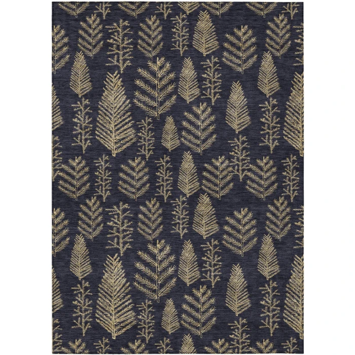 Addison Rugs Chantille Black ACN1813 9ft. x 12ft. Rect. Rug