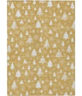Addison Rugs Chantille Gold ACN1815 8ft. x 10ft. Rect. Rug