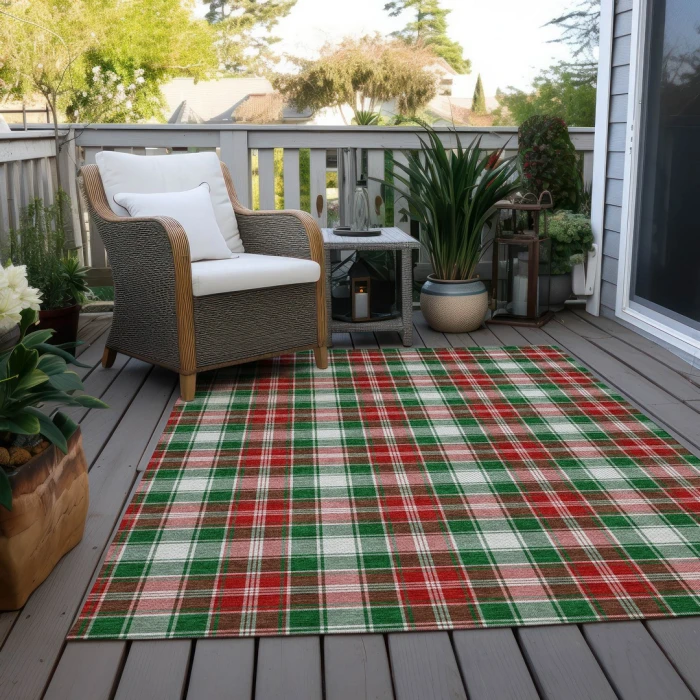 Addison Rugs Chantille Green ACN1817 9ft. x 12ft. Rect. Rug