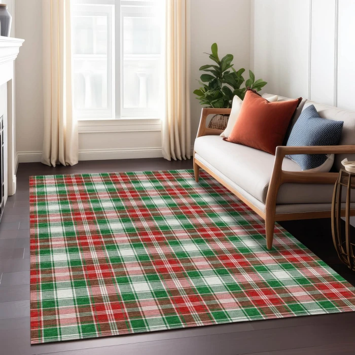 Addison Rugs Chantille Green ACN1817 9ft. x 12ft. Rect. Rug
