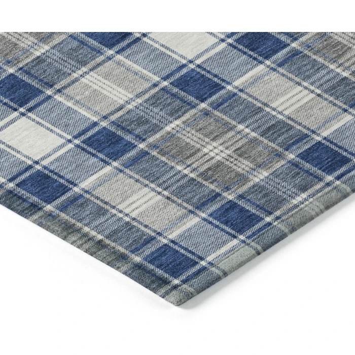 Addison Rugs Chantille Blue ACN1817 9ft. x 12ft. Rect. Rug