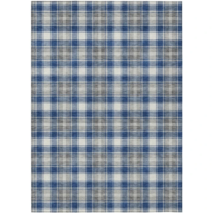 Addison Rugs Chantille Blue ACN1817 9ft. x 12ft. Rect. Rug