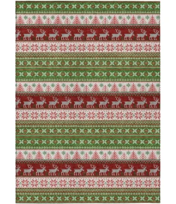 Addison Rugs Chantille Green ACN1818 5ft. x 7ft.6in. Rect. Rug