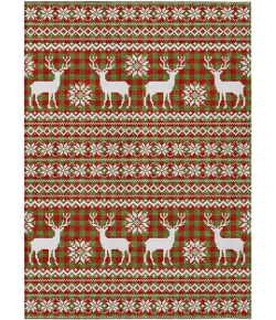 Addison Rugs Chantille Green ACN1820 5ft. x 7ft.6in. Rect. Rug